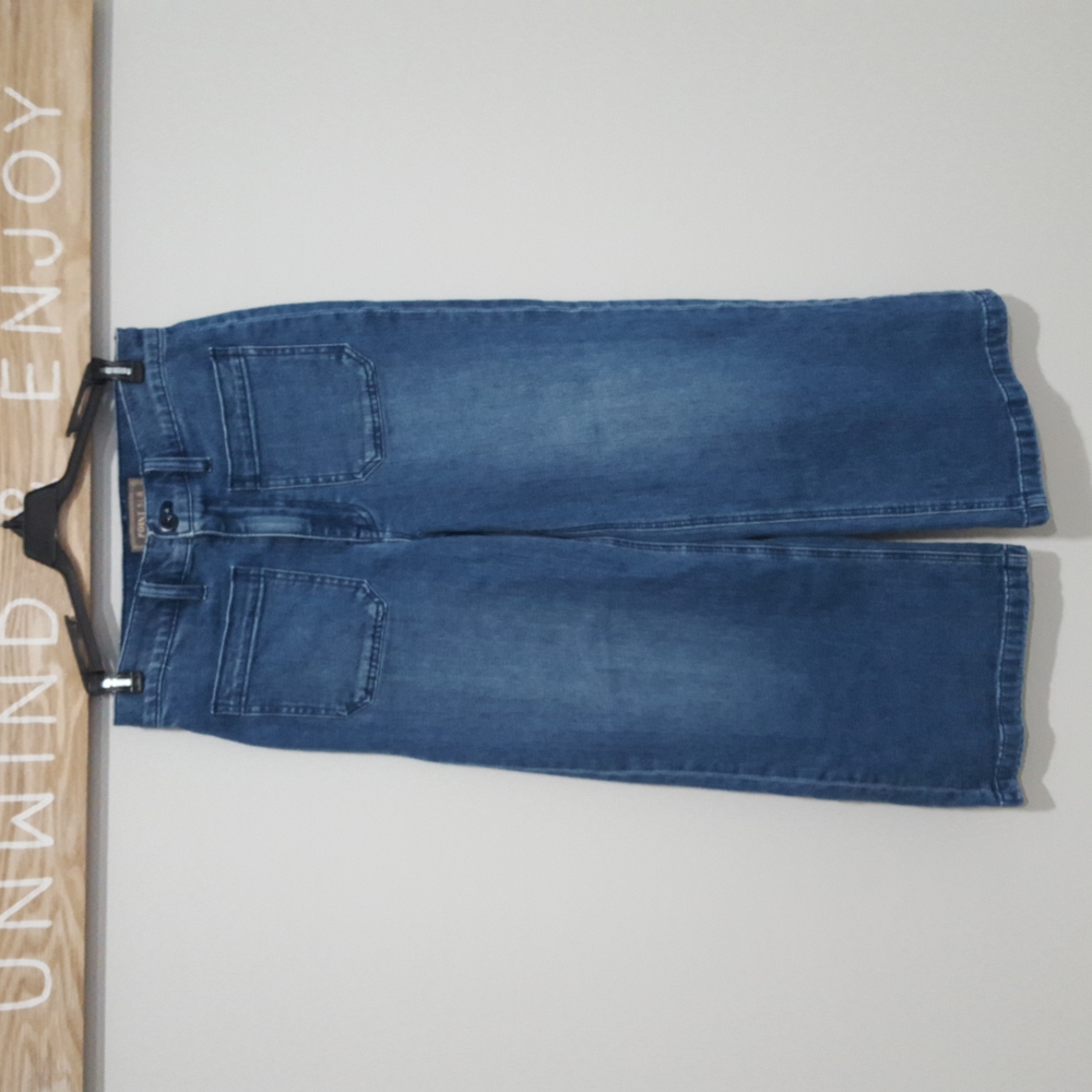 Point Sur Wide Leg Cropped Jeans